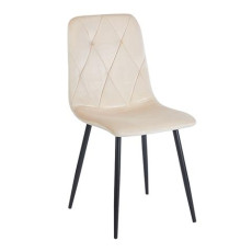 EVA BEIGE VELVET ΥΦΑΣΜΑ ΚΑΡΕΚΛΑ ΜΕΤΑΛΛΙΚΗ KZ-111623