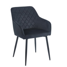 SIENA BLACK VELVET ΥΦΑΣΜΑ ΠΟΛΥΘΡΟΝΑ ΜΕΤΑΛΛΙΚΗ KZ-111701