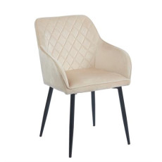SIENA BEIGE VELVET ΥΦΑΣΜΑ ΠΟΛΥΘΡΟΝΑ ΜΕΤΑΛΛΙΚΗ KZ-111702
