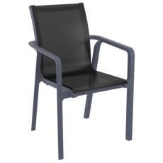 PACIFIC ΠΟΛΥΘΡΟΝΑ DARK GREY/BLACK ΠΟΛ/ΝΙΟΥ KZ-200076