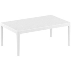 SKY WHITE 100Χ60Χ40εκ. ΤΡΑΠΕΖΙ ΠΟΛ/ΝΙΟΥ KZ-200274
