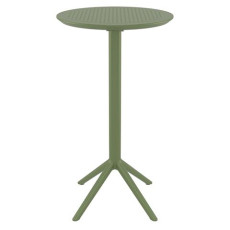 SKY OLIVE GREEN BAR Φ60Χ108εκ.ΠΤΥΣ/ΝΟ ΤΡΑΠ. ΠΟΛ/ΝΙΟΥ KZ-200299