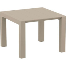 VEGAS TAUPE 100X100/140Χ75εκ. ΕΠΕΚΤ.ΤΡΑΠΕΖΙ ΠΟΛ/ΝΙΟΥ KZ-200573