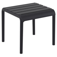 PARIS BLACK ΤΡΑΠΕΖΙ 42X41X40εκ. ΠΟΛ/ΝΙΟΥ KZ-200844