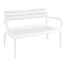 PARIS ΚΑΝΑΠΕΣ WHITE 116X70X75εκ. ΠΟΛ/ΝΙΟΥ KZ-200855