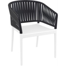 PORTOFINO WHITE/BLACK ΠΟΛΥΘΡΟΝΑ ΠΟΛ/ΝΙΟΥ KZ-200878