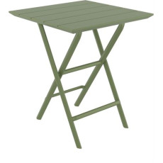 HELEN OLIVE GREEN 60Χ60X74εκ. ΤΡΑΠΕΖΙ ΠΤΥΣ/ΝΟ ΠΟΛ/ΝΙΟΥ KZ-200895