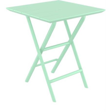 HELEN OPALINE GREEN 60Χ60X74εκ. ΤΡΑΠΕΖΙ ΠΤΥΣ/ΝΟ ΠΟΛ/ΝΙΟΥ KZ-200897