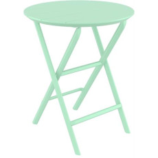 HELEN OPALINE GREEN Φ60X74εκ. ΤΡΑΠΕΖΙ ΠΤΥΣ/ΝΟ ΠΟΛ/ΝΙΟΥ KZ-200904