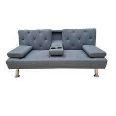 REST GREY ΥΦΑΣΜΑ ΚΑΝΑΠΕΣ-ΚΡΕΒΑΤΙ 168X88εκ. KZ-400157