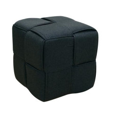 LINE ΣΚΑΜΠΟ BLACK ΥΦΑΣΜΑ 40X40X40εκ. KZ-400164