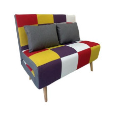 SARA PATCHWORK ΥΦΑΣΜΑ ΚΑΝΑΠΕΣ/ΚΡΕΒΑΤΙ 134Χ80εκ. KZ-400200