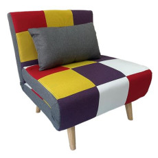 SARA PATCHWORK ΥΦΑΣΜΑ ΠΟΛΥΘΡΟΝΑ/ΚΡΕΒΑΤΙ 75Χ80εκ. KZ-400202