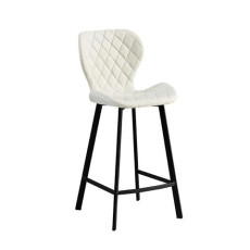 MARTIN OFF WHITE ΥΦΑΣΜΑ(Σ2)66εκ. ΣΚΑΜΠΟ ΜΕΤΑΛΛΙΚΟ KZ-431362