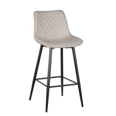 ALESIA BEIGE ΥΦΑΣΜΑ 73εκ. ΣΚΑΜΠΟ ΜΕΤΑΛΛΙΚΟ KZ-431375