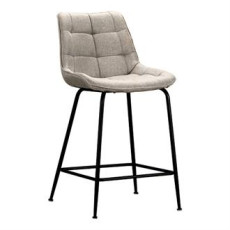 ERMINA BEIGE ΥΦΑΣΜΑ(Σ4)62εκ. ΣΚΑΜΠΟ ΜΕΤΑΛΛΙΚΟ KZ-432753