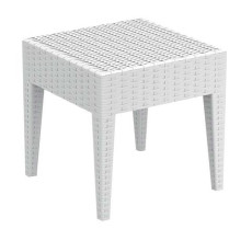 MIAMI WHITE ΤΡΑΠΕΖΙ 45Χ45Χ45εκ. ΠΟΛ/ΝΙΟΥ KZ-530084