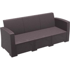 MONACO BROWN 3ΘΕΣΙΟΣ ΚΑΝΑΠΕΣ ΠΟΛ/ΝΙΟΥ KZ-530142