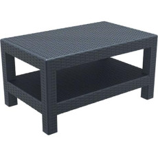 MONACO DARK GREY ΤΡΑΠΕΖΙ 92Χ57Χ45εκ. ΠΟΛ/ΝΙΟΥ KZ-530153