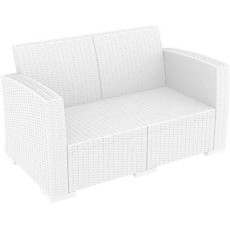 MONACO WHITE 2ΘΕΣΙΟΣ ΚΑΝΑΠΕΣ ΠΟΛ/ΝΙΟΥ KZ-530161