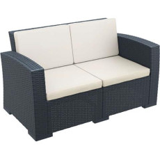 MONACO DARK GREY 2ΘΕΣ.ΚΑΝΑΠΕΣ ΜΕ ΜΑΞ. ΠΟΛ/ΝΙΟΥ KZ-530812