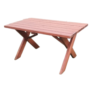ZISI-T τραπέζι κήπου ξύλινο ΚΕΡΑΣΙ, 80x140xH75