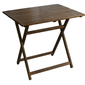 XARI-TA τραπέζι κήπου ξύλινο εμποτισμού ΚΑΡΥΔΙ / 60x80xH74