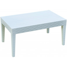 ALASKA-T-XL τραπεζάκι κήπου polypropylene ΛΕΥΚΟ, 90x55xH45 ALASKA-T-XL τραπεζάκι κήπου polypropylene ΛΕΥΚΟ, 90x55xH45