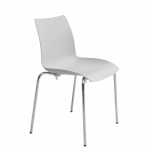 ALYA καρέκλα polypropylene ΓΚΡΙ, 44x56x74