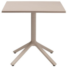 ECOFIXED-2449 τραπέζι κήπου technopolymer ΜΟΚΑ, 80x80xΗ72 ECOFIXED-2449 τραπέζι κήπου technopolymer ΜΟΚΑ, 80x80xΗ72