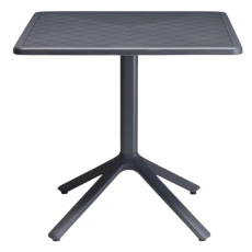 ECOFIXED-2449 τραπέζι κήπου technopolymer ΑΝΘΡΑΚΙ, 80x80xΗ72 ECOFIXED-2449 τραπέζι κήπου technopolymer ΑΝΘΡΑΚΙ, 80x80xΗ72