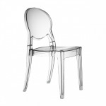 IGLOO καρέκλα polycarbonate διαφανη, 45X52X87 cm  45X52X87 cm