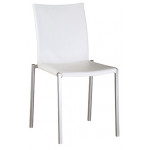 YL-640 καρέκλα μεταλλική σατινέ με ταπετσαρία ΕΠΙΛΟΓΗΣ, 45x50x80