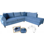 FENIA καναπές οικιακού χώρου, 300x240x90cm