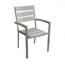 FERRARA-2 πολυθρόνα κήπου αλουμινίου με polywood, 56x56x90 FERRARA-2 πολυθρόνα κήπου αλουμινίου με polywood, 56x56x90