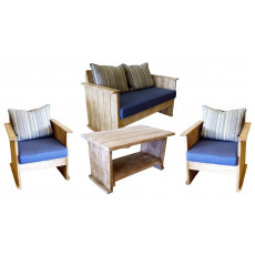 WOODEN-SET κήπου ξύλινος με μαξιλάρια ΧΡΩΜΑ ΕΠΙΛΟΓΗΣ, Π63x63x80 / Κ120x63x80 / Τ70x50xH45 WOODEN-SET κήπου ξύλινος με μαξιλάρια ΧΡΩΜΑ ΕΠΙΛΟΓΗΣ, Π63x63x80 / Κ120x63x80 / Τ70x50xH45