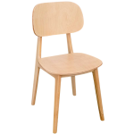 LUNA-1 καρέκλα εσωτερικού χώρου ξύλινη χρώμα ΧΡΩΜΑ ΕΠΙΛΟΓΗΣ / 44x47xH84
