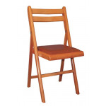 ΑΛΕΚΟΥ καρέκλα πτυσσόμενη ξύλινη με κάθισμα επιλογής 43x41x47
