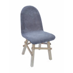 ΚΛΕΙΩ-ΜΠ καρέκλα ξύλινη με ταπετσαρία ΧΡΩΜΑ ΕΠΙΛΟΓΗΣ, 48x55x85