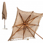 MAKRAME-KROSIA ομπρέλα ξύλινη πλεκτό σχοινί ΧΡΩΜΑ & ΔΙΑΣΤΑΣΗ ΕΠΙΛΟΓΗΣ