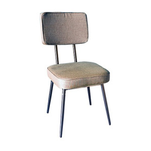 TS-475 καρέκλα εξοπλισμού μεταλλική με ταπετσαρία ΧΡΩΜΑ ΕΠΙΛΟΓΗΣ, 43x54xΗ81